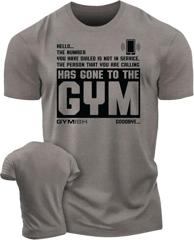 D R DETROIT REBELS Hello Goodbye Men's Fitness and Bodybuilding T-Shirt for Gym Workout in Saudi Arabia