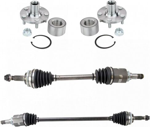 مجموعة نظام الدفع الأمامي للسائق والراكب، مجموعة محور العجلة CV، مجموعة محور العجلة المحملة ومجموعة المحور المتوافقة مع 2009-2018 Toyota Corolla 2009-2013 Matrix in Kuwait