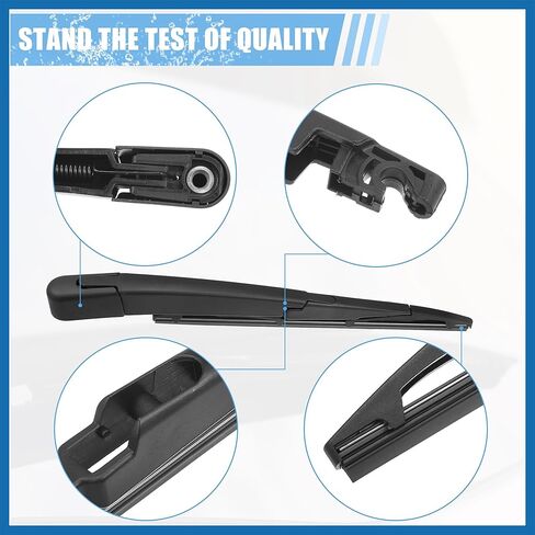 Rear Windshield Wiper Blade Arm Set Back Wiper Assembly Replacement Fit for Kia Sportage 2016-2022 for Kia Sorento 2015-2019 - Pack of 3 Item Replacement in Saudi Arabia
