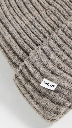 NN07 Men's Merino Rib Knit Beanie in Kuwait