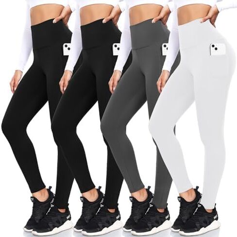 FULLSOFT Maternity Biker Shorts with Pockets Over Belly Summer 8'' High Waisted Workout Gym Active Pregnancy Short Leggings in Saudi Arabia