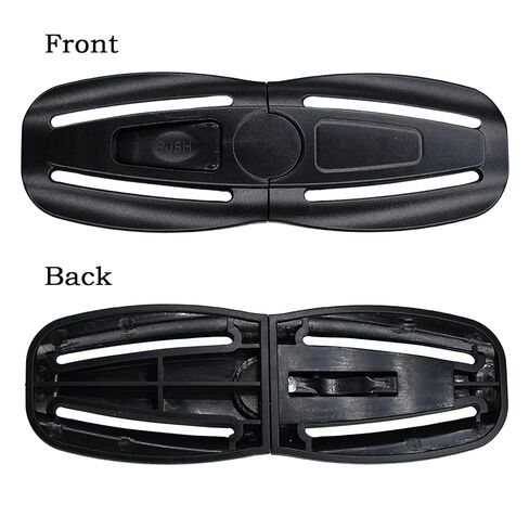 مشبك حزام أمان لمقعد الأطفال باللون الأسود ومشبك حزام أمان لمقعد الطفل ومشبك بديل عالمي للأطفال، واقي قابل للتعديل in Kuwait