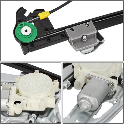 Auto Dynasty Factory Style Front Power Window Regulator with Motor Assembly Compatible with BMW 5-Series M5 97-03, Driver Left Side in Saudi Arabia
