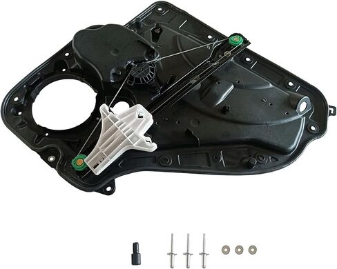 Power Window Regulator without Motor Rear Left Driver Side for VW Golf 2008 2009 2010 2011 2012 2013 5K4839461 V103474 in Kuwait