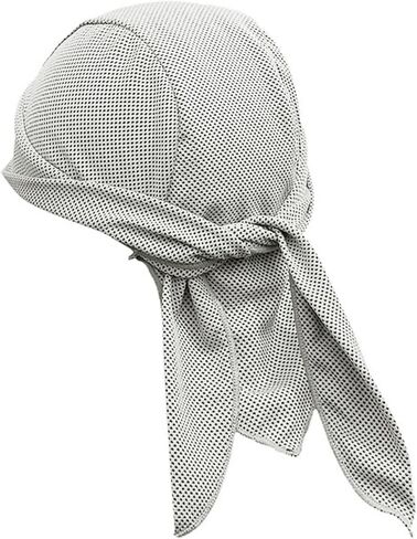 Sweat Wicking Durags Cooling Doo Rags Breathable Helmet Liner Cycling Caps for Men and Women in Kuwait
