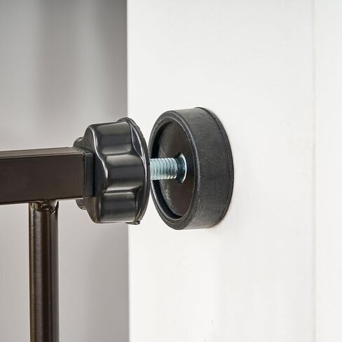 بوابة طويلة جدًا من Regalo Home Accents، تتضمن طقمين تمديد مقاس 4 بوصات، تمتد إلى 39.5 بوصة، تتضمن 4 مجموعات أدوات تثبيت بالضغط و4 مجموعات أدوات تثبيت على الحائط، برونزية in Kuwait