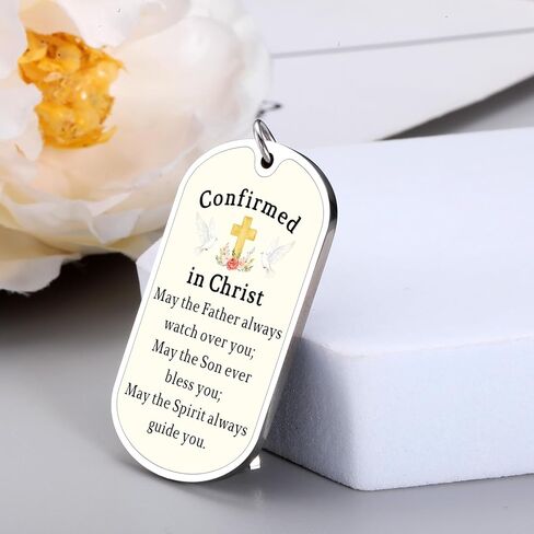 Perleddom Confirmation Gifts for Teen Girls 2026 Confirmation Keychain for Girls Christian Bible Gifts for Teen Girl Christian Gift for Kids Easter Baptism Gift for Kids Religious Events Bible Stuff in Saudi Arabia