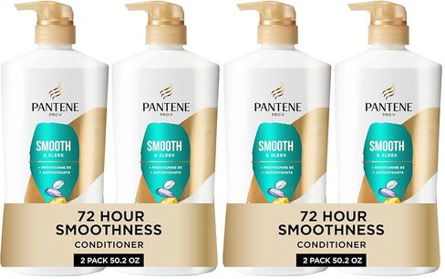 Pantene Conditioner Twin Pack with Hair Treatment, Daily Moisture Renewal for Dry Hair, Safe for Color-Treated Hair in Kuwait