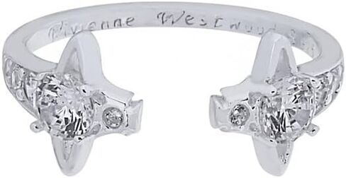 ZHAOZHAO Open Ring of Saturn for Women - Colorful Shining Zircon Saturn Rings in Saudi Arabia