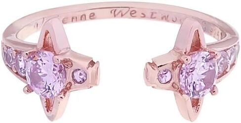 ZHAOZHAO Open Ring of Saturn for Women - Colorful Shining Zircon Saturn Rings in Saudi Arabia