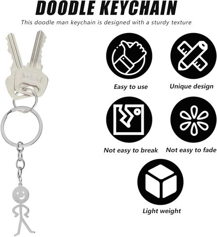 3 Pcs Middle Finger Gifts, Funny Keychain, Funny Gag Gifts for Women Men Adult, Stainless Steel Middle Finger Key Chain, Prank Joke Gift Friendship for Men Women Friends Christmas Valentine in Saudi Arabia