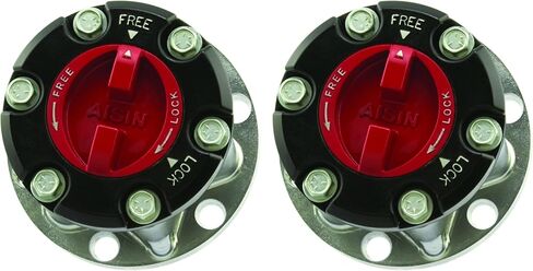 Aisin Set of 2 Locking Hubs FHT-005 for Toyota 4Runner Pickup 4WD in Saudi Arabia