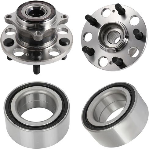 Aintier Front Left Right Wheel Hub Assembly fit For Acura Tl 2009-2014 AWD Models Only ABS with Tone Ring Sensor Hub Bearing 510095 in Kuwait