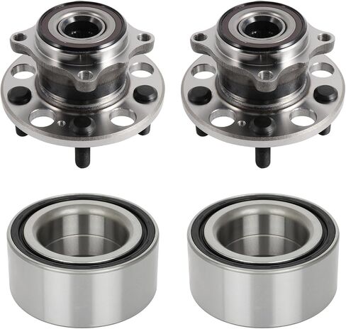 Aintier Front Left Right Wheel Hub Assembly fit For Acura Tl 2009-2014 AWD Models Only ABS with Tone Ring Sensor Hub Bearing 510095 in Kuwait