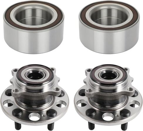 Aintier Front Left Right Wheel Hub Assembly fit For Acura Tl 2009-2014 AWD Models Only ABS with Tone Ring Sensor Hub Bearing 510095 in Kuwait