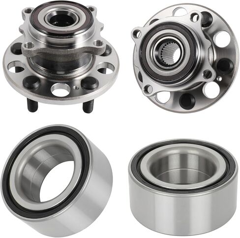 Aintier Front Left Right Wheel Hub Assembly fit For Acura Tl 2009-2014 AWD Models Only ABS with Tone Ring Sensor Hub Bearing 510095 in Kuwait