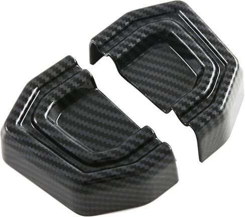 HIGH FLYING for Chery Jetour Travellar, T2 2023 2024 2025 Car Exterior Accessories Front Trailer Hitch Towing Hook Decor Cover Trim ABS 2pcs (Gloss Black) in Saudi Arabia