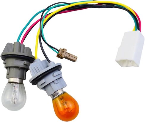 Rear Tail Light Bulb Socket Wire Harness with 2 Light Bulbs Fit for Kia Optima 2016 2017 2018 2019 2020, Tail Light Assembly Replace 92480-D5000QQK in Kuwait