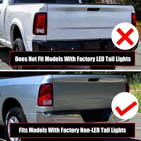 مصابيح LED متسلسلة كاملة متوافقة مع دودج رام 2009-2018 لبدء التشغيل، مصابيح إشارة الانعطاف الديناميكية، مصابيح الفرامل، مجموعة المصابيح الخلفية المدخنة، مصابيح الذيل in Kuwait