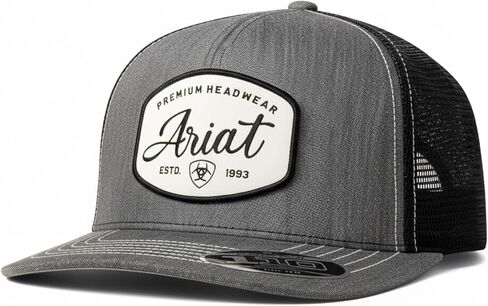 حذاء ARIAT الرجالي Flexfit 110 Heather Front Patch Snapback in Saudi Arabia