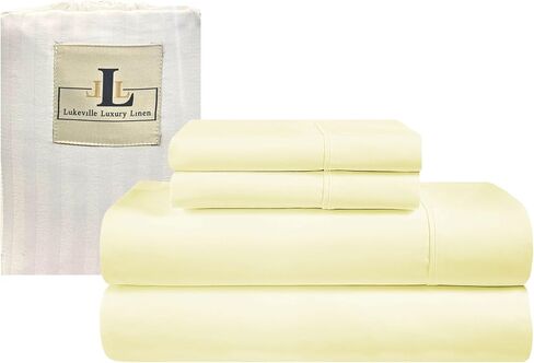 Twin XL Sheet Sets - 100% Natural Cotton 4pc Sheets Set - 500 Thread Count-Dorm Room - Twin Comforter Set - Hotel Luxury Bed Sheets for Men & Women - Fits Upto 16" deep Pocket,39" X 80" (Blush Solid) in Kuwait