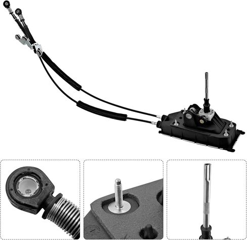 1J0711061C كابل ناقل الحركة اليدوي 5 سرعات مع مجموعة وصلات مناسب لسيارة Volkswagen JETTA BEETLE Golf GTI 1998-2005 لسيارة Audi TT 2000-2006 Replcace# 1J0711266E 1J0711266 in Kuwait