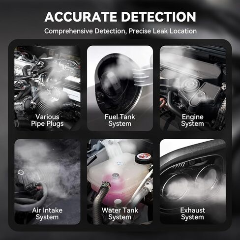كاشف تسرب آلة دخان السيارات، جهاز اختبار تشخيص الفراغ بمضخة هواء مدمجة مع مقياس الضغط، جهاز اختبار EVAP لأنابيب الوقود، جميع محطات المركبات DC 12V in Kuwait