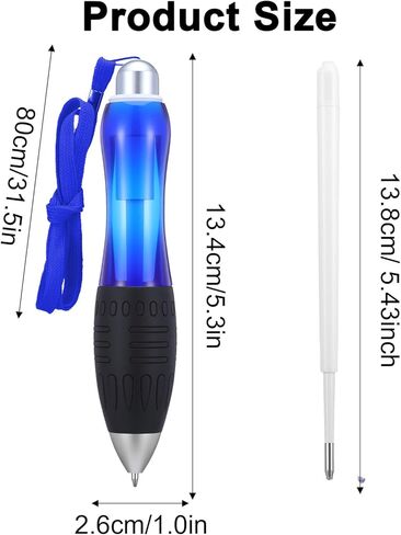 21 Pcs Big Fat Pens Aids Writing, Heavy Weighted Pen Large Wide Grip Pen for Tremor Arthritis Low Grip Strength Parkinson Carpal Tunnel (3 Pens + 18 Refills) in Saudi Arabia