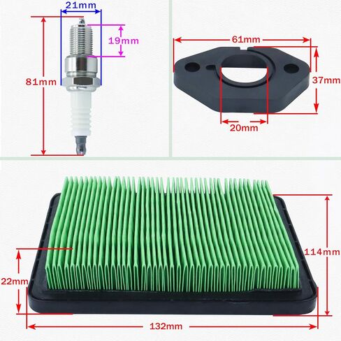 GCV160 Carburetor Fits for Honda GCV160LA0 HRR216K10 HRR216K9 HRS216K5 HRS216K6 Lawn Mower with Air filter in Kuwait