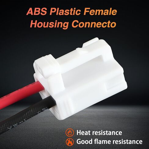 12AWG Blower Motor Connector Harness Compatible with Toyota Tacoma 2005-2016, 12 Gauge A/C Blower Motor Pigtail Fit for Tacoma Replace# 82998-12380 90980-10916 in Saudi Arabia