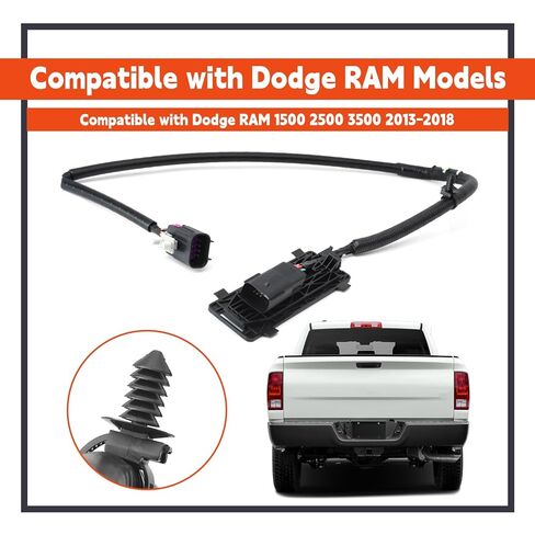 68096415AD Tailgate Wiring Harness Compatible with Dodge RAM 1500 2500 3500 Pickup 2013 2014 2015 2016 2017 2018 Truck Connector Harness Replacement Part in Saudi Arabia