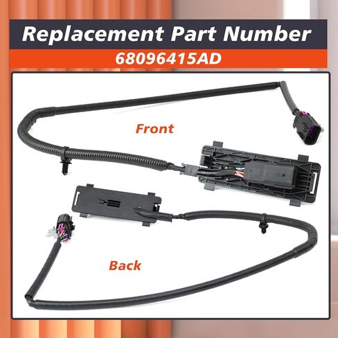 68096415AD Tailgate Wiring Harness Compatible with Dodge RAM 1500 2500 3500 Pickup 2013 2014 2015 2016 2017 2018 Truck Connector Harness Replacement Part in Saudi Arabia