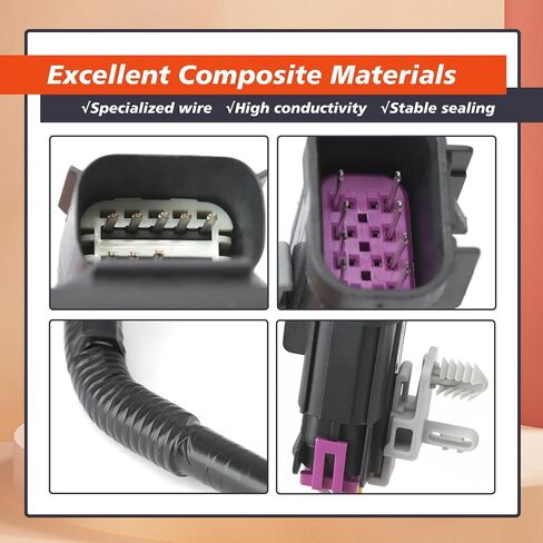 68096415AD Tailgate Wiring Harness Compatible with Dodge RAM 1500 2500 3500 Pickup 2013 2014 2015 2016 2017 2018 Truck Connector Harness Replacement Part in Saudi Arabia