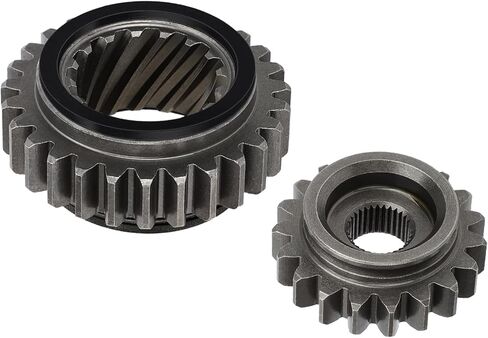 Starter Starting Idler Gear #2 & Motor Gear for Yamaha XV700 XV750 XV920 Virago 700 750 920 Seca 920 1981 1982 1983 1984 1985 OEM# 4X7-15517-00-00 4X7-15511-00-00 in Saudi Arabia