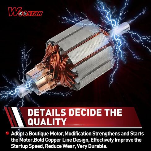 WOOSTAR 9 Teeth Electric Starter Motor Replacement for DS70 DS90 X Mini ATV 4 Wheeler Quad OEM V31200-DGF-020 V31200-DGF-020LL in Saudi Arabia