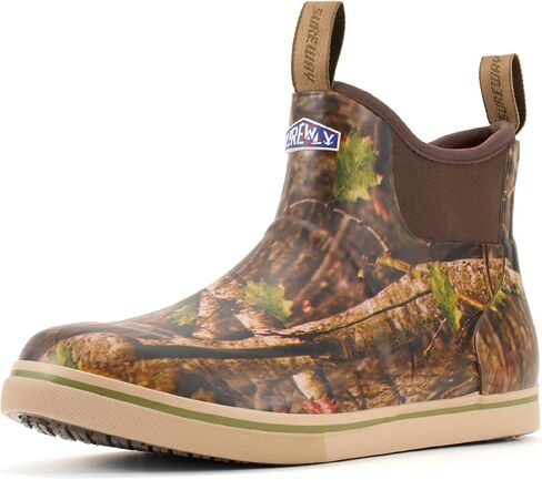 SUREWAY Womens Ankle Fishing Deck Boots for Men Waterproof - Enhanced Slip Resistance - Stylish Rain Boots/Shoes for men - Lightweight,Durable and Comfortable,SW500W OVERLAND 10 in Saudi Arabia