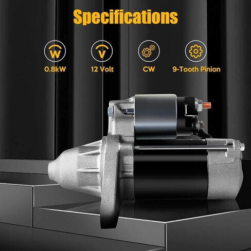 SELEAD Starter Fit for Acura EL/for Honda Civic 2001 2002 2003 2004 2005 1.7L OE: SND0578 17845 in Kuwait