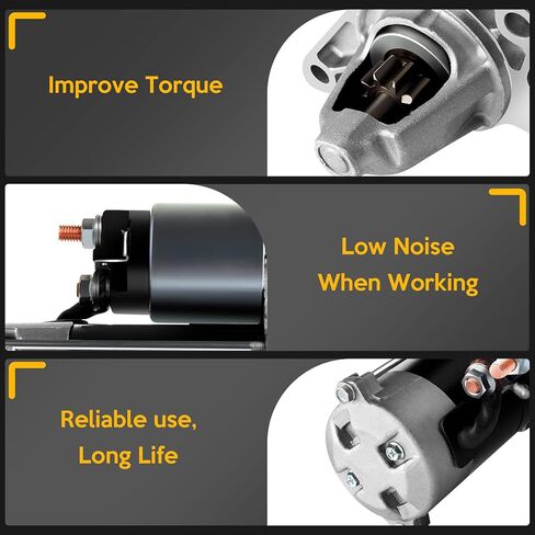 SELEAD Starter Fit for Acura EL/for Honda Civic 2001 2002 2003 2004 2005 1.7L OE: SND0578 17845 in Kuwait