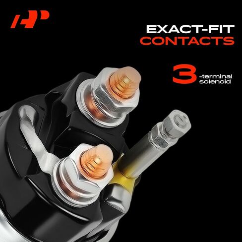 A-Premium Starter Solenoid Compatible with Dodge, Chrysler, Toyota & Plymouth Models - Charger, Caravan, Daytona, Town & Country, LeBaron, New Yorker, Laser, Cressida, Celica, Caravelle, Reliant in Saudi Arabia