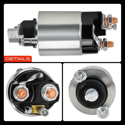 A-Premium Starter Solenoid Compatible with Dodge, Chrysler, Toyota & Plymouth Models - Charger, Caravan, Daytona, Town & Country, LeBaron, New Yorker, Laser, Cressida, Celica, Caravelle, Reliant in Saudi Arabia