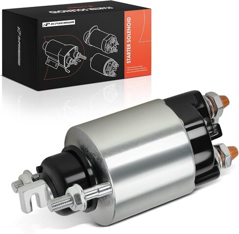 A-Premium Starter Solenoid Compatible with Dodge, Chrysler, Toyota & Plymouth Models - Charger, Caravan, Daytona, Town & Country, LeBaron, New Yorker, Laser, Cressida, Celica, Caravelle, Reliant in Saudi Arabia