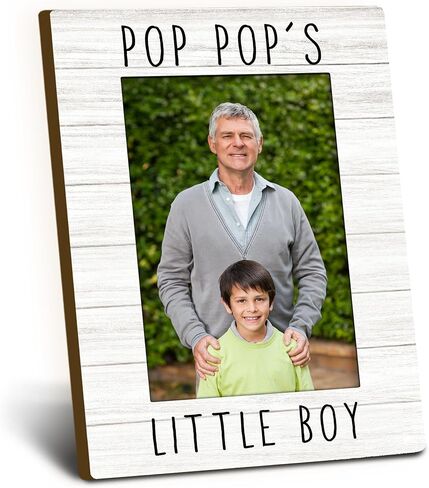 Nana Gifts Picture Frame 4x6, Nana Wooden Picture Frame, Christmas Mothers Day Birthday Gifts for Nanas from Grandson, Nana's Little Boy Decorative Photo Frames for Table Desk Decor in Kuwait