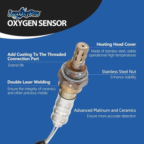 مستشعر الأكسجين O2 المصب لسيارة Chevy Lumina Impala Camaro Monte، لـ GMC Sonoma، لـ Oldsmobile Aurora Cutlass، لـ Buick Regal، لـ Pontiac Trans Sport، لـ Isuzu، استبدل 234-4087 in Kuwait