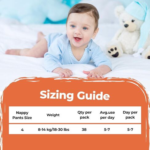 Mum & You Nappychat Eco-Diapers - Hypoallergenic, Dermatologically Tested. Free from Lotion and Perfumes (Size 2) in Saudi Arabia