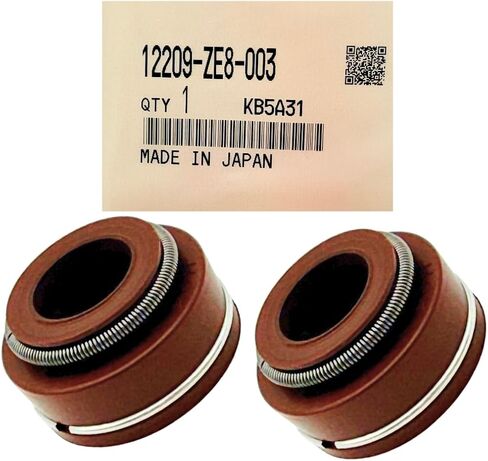 2pc Genuine Valve Stem Seal 12209-ZE8-003 for Honda GX240 GX270 GX340 GX390 EG3500 in Kuwait