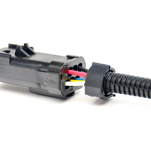 Michigan Motorsports Tail Light Wiring Harness Lamp Connector | Fits 2002-2003 Dodge Ram 1500 2500 3500 | Direct Replacement for OEM Harness 55077346AA, 55077346AB in Saudi Arabia