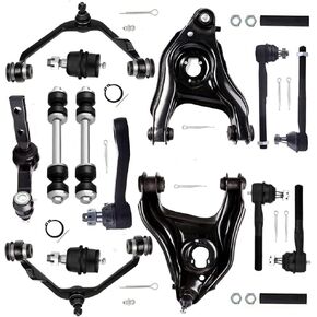 New 16-PC 2WD Front Lower Upper Control Arm w/Ball Joints Idler Arm Pitman Arm Tie Rod Ends Sway Bar Links Fit 1997-2003 for Ford for F-150 for F-250 Expedition for Lincoln Navigator Blackwood in Kuwait