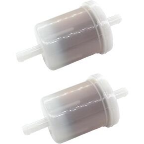 حزمة AISEN مكونة من 2 فلتر وقود من البلاستيك الشفاف مقاس 5/16 بوصة لـ 12581-43010 12581-43012 كوبوتا T1600 Tg1860 Zd28 Zd321 Zd323 Zd1021 Zd1211 Zg222 F932 in Kuwait