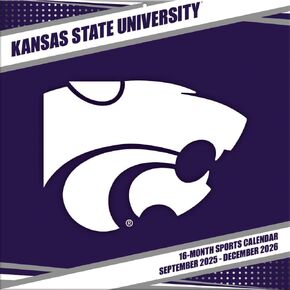 تقويم حائط NCAA Kansas State Wildcats 2026، 12 بوصة × 12 بوصة، تقويم لمدة 16 شهرًا مع غلاف مثبت in Saudi Arabia