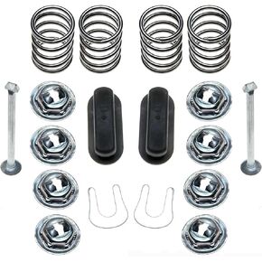 Front Brake Shoe Hold Down Kit set of 1 for Hudson Commodore Series 1946 1947 1948 3.5L 212cid L6 10" Diameter; 11" Brakes Replace# 5471391 in Kuwait